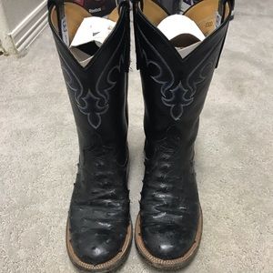 Anderson Bean Men’s Ostrich Boots